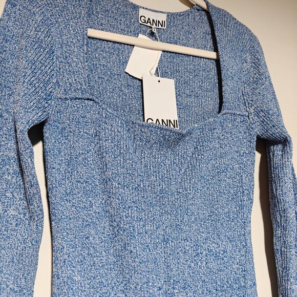 Ganni Dress Daphne L NWT!! - Picture 2 of 4